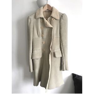 ✨MIU MIU shearling lamb leather coat, size 40✨